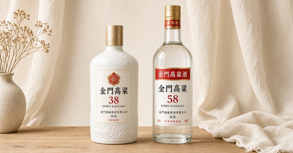 高粱酒入門｜金門 38 度與 58 度差在哪？價格與送禮