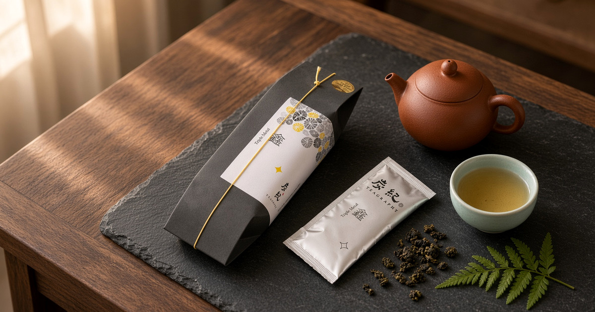 Cangui Guyun: Five Whole-Leaf Oolong Sachets