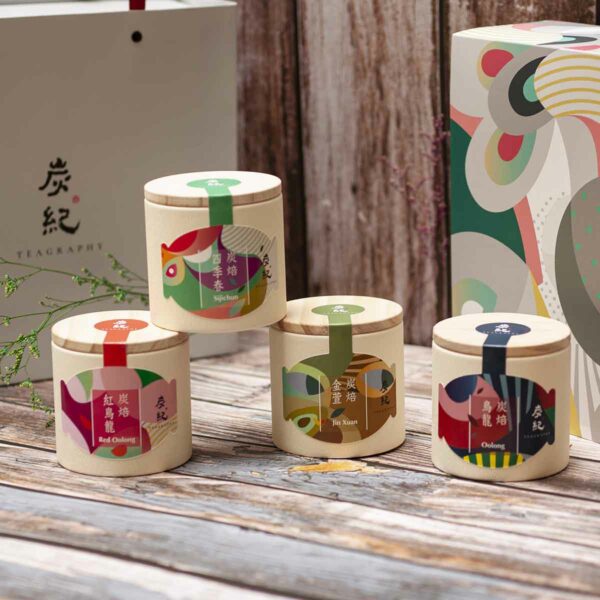炭紀公式の四季シリーズ台湾茶ギフトセット