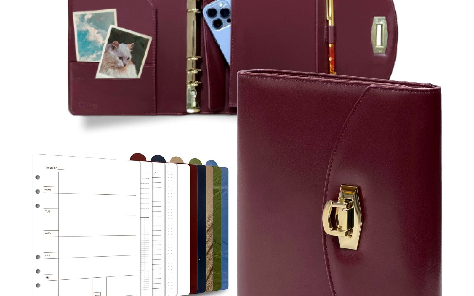 EGOSUNNY Terence planner lineup showing polished desk-ready presence