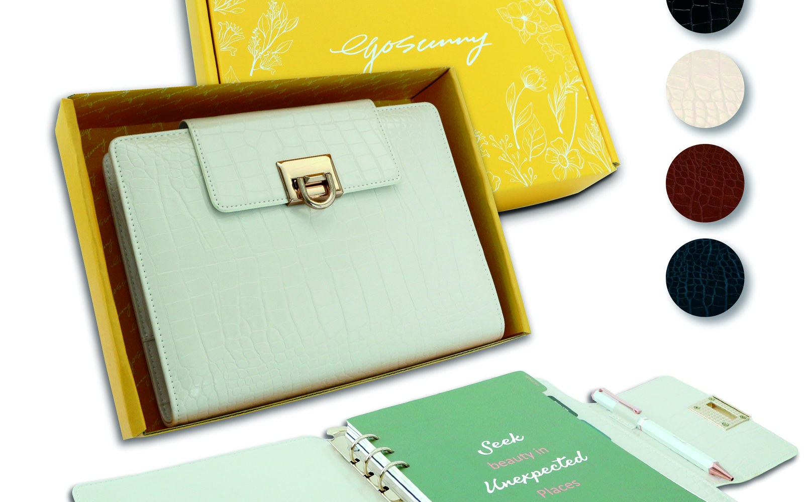 EGOSUNNY Belt classic organizer for structured quarterly themes and checkpoints