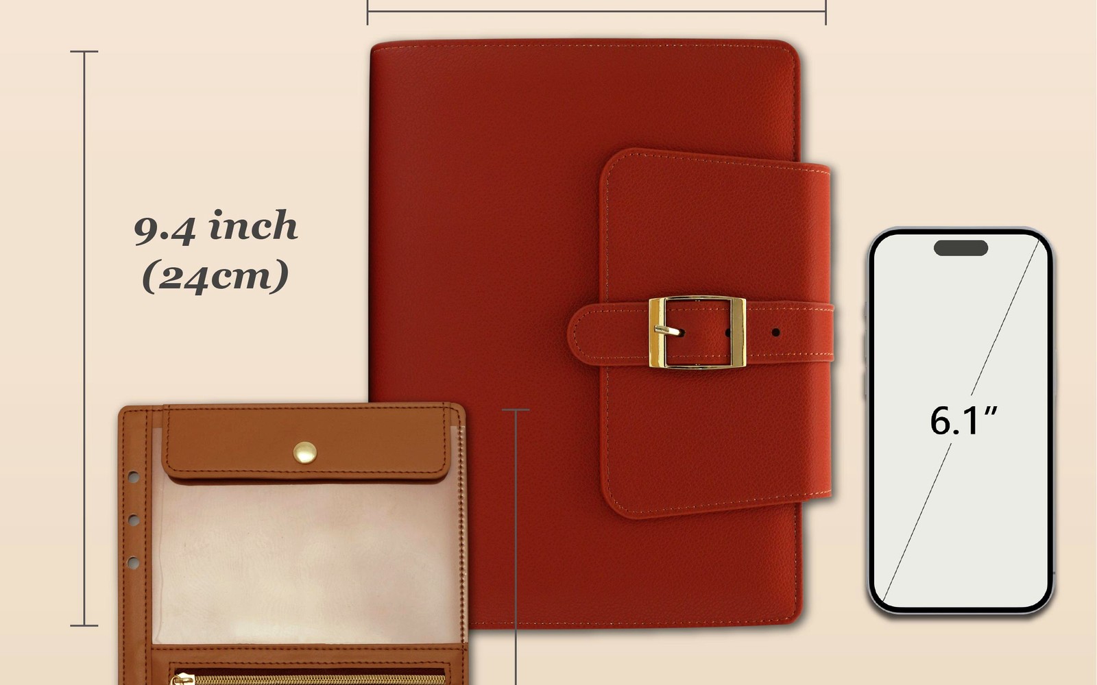 EGOSUNNY open organizer showing room for refreshed inserts