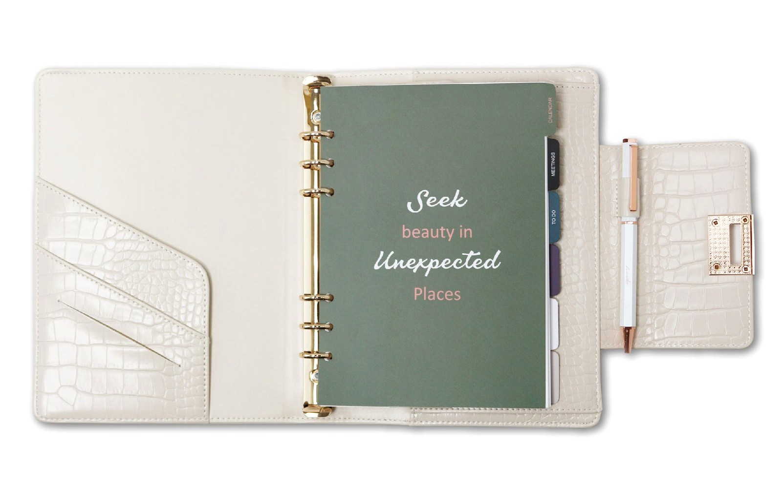 EGOSUNNY confidence planner open with pages ready to refresh