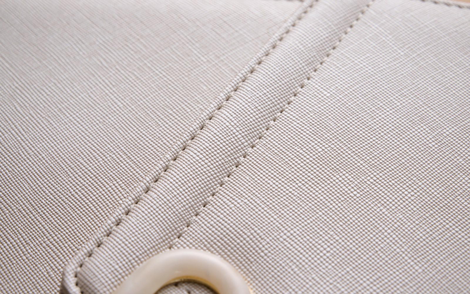 Close-up of the textured cover of an EGOSUNNY L’Éclair planner