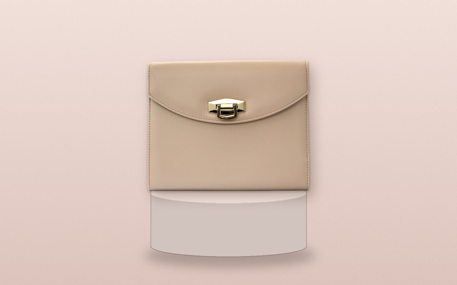Taupe EGOSUNNY Terence planner on a blush pedestal
