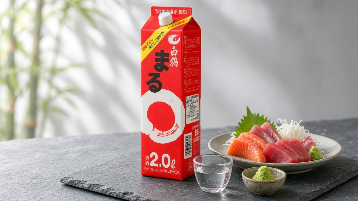 清酒入門 白鶴圓滿清酒搭配生魚片 京旺煙酒