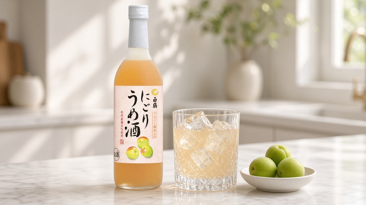 白鶴完熟梅酒加冰塊 京旺煙酒