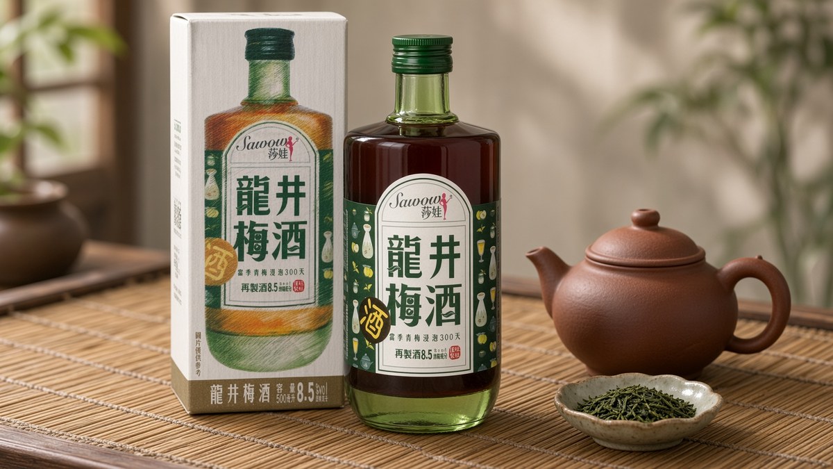 莎娃龍井梅酒與茶席 京旺煙酒