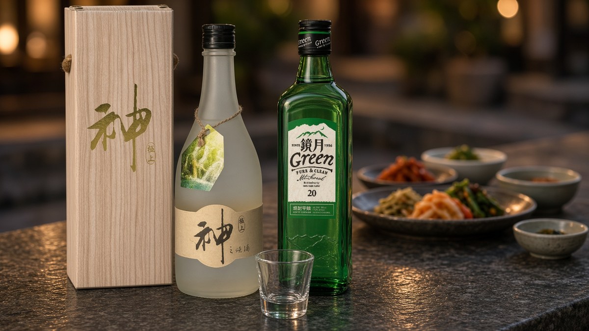 神之燒酒與鏡月燒酒 京旺煙酒