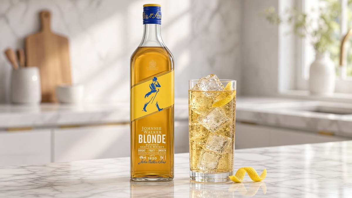 約翰走路BLONDE威士忌調製Highball 京旺煙酒
