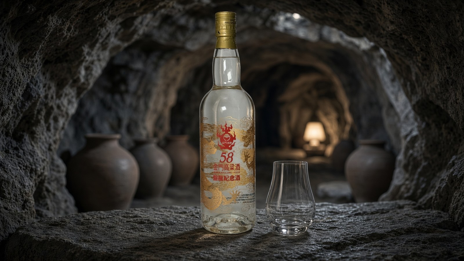 陳年高粱直立避光收藏 金門高粱盤龍紀念酒 京旺煙酒